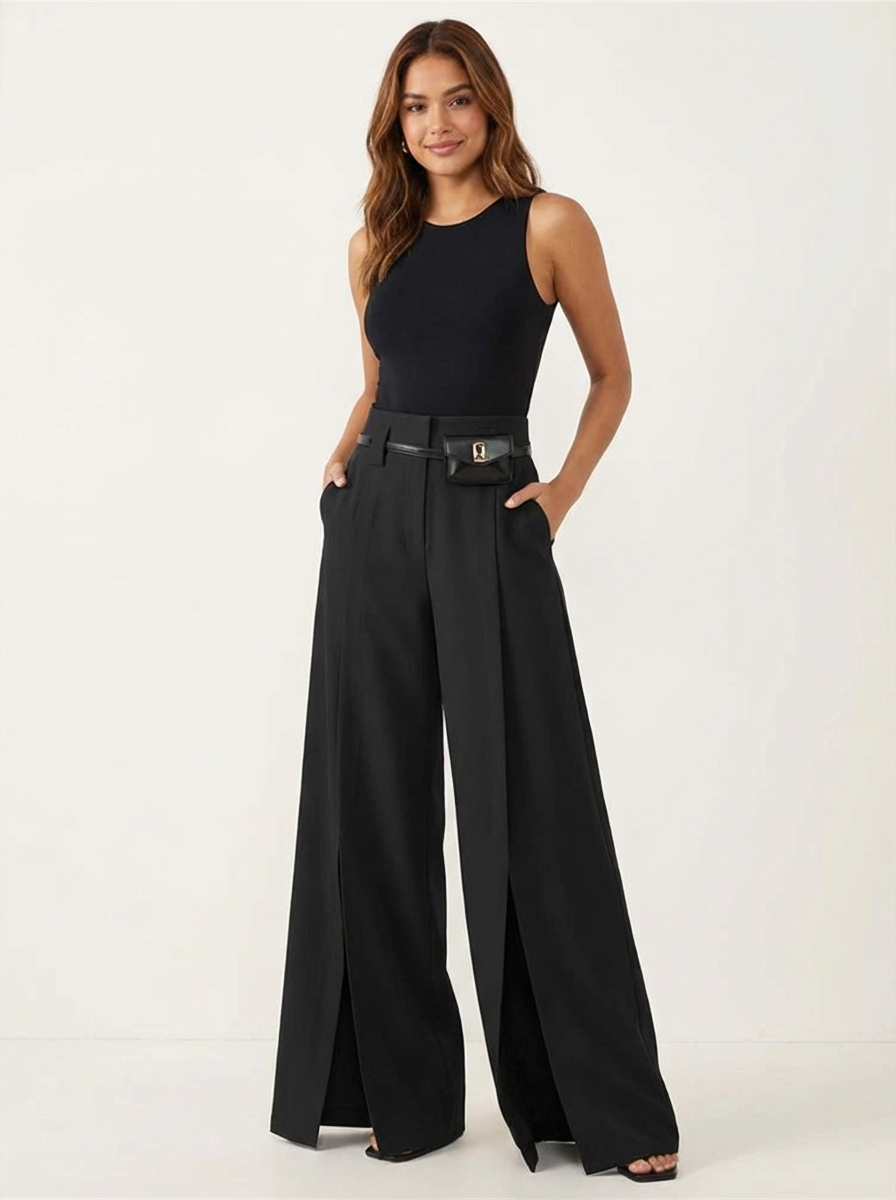 Stijlvolle wide-leg damesbroek – Celina