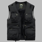Stijlvol multifunctioneel damesvest met utility look - Kate