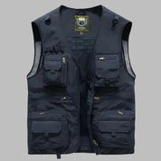 Stijlvol multifunctioneel damesvest met utility look - Kate
