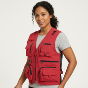 Stijlvol multifunctioneel damesvest met utility look - Kate