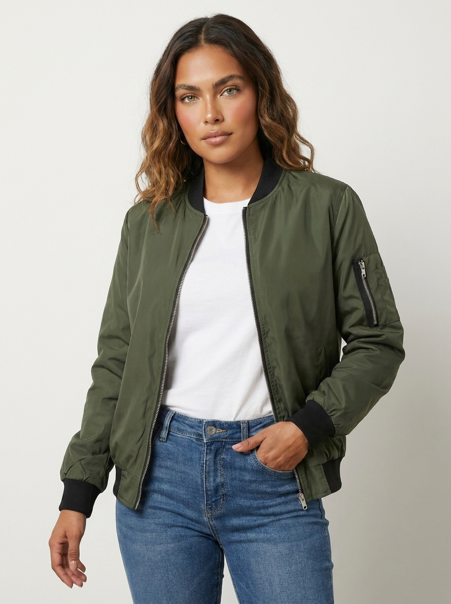 Stoere dames bomberjack
