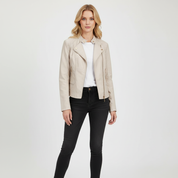 Stoere leren damesjas – Janiyah