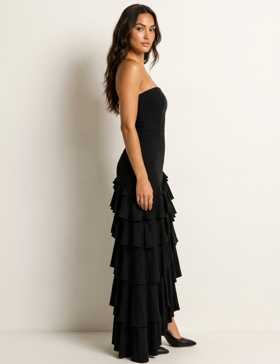 Strapless_avondjurk_met_gelaagde_ruches_-_Val_ria_2.png