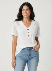 Tijdloze dames top - Mirella