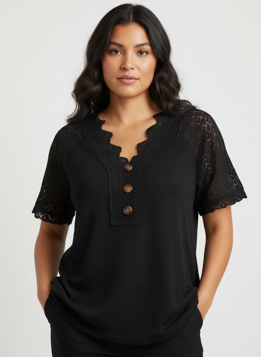 Tijdloze dames top - Mirella