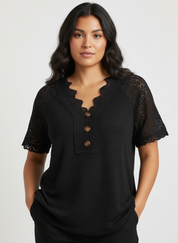 Tijdloze dames top - Mirella