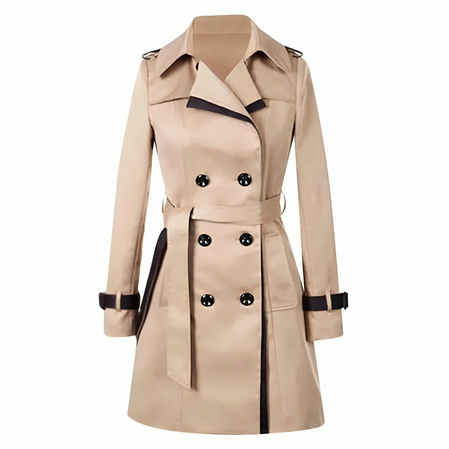 Elegante double-breasted trenchcoat - Olivia