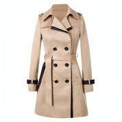 Elegante double-breasted trenchcoat - Olivia