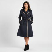 Elegante double-breasted trenchcoat - Olivia