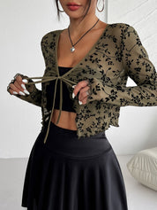 Transparant mesh dames vestje – Fleur