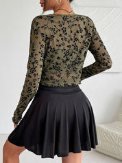 Transparant mesh dames vestje – Fleur