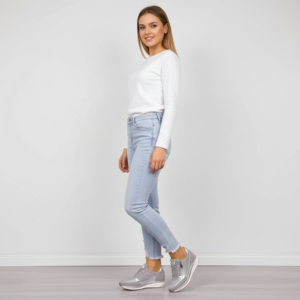 Trendy comfortabele sneakers voor dames