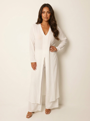 Tweedelige set met lange tuniek - Sophia