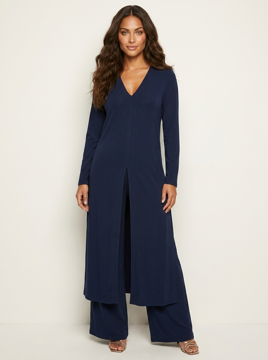 Tweedelige set met lange tuniek - Sophia