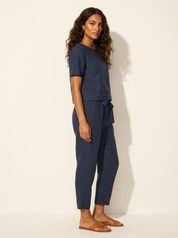 Tweedelige zomerset met strikceintuur - Elara