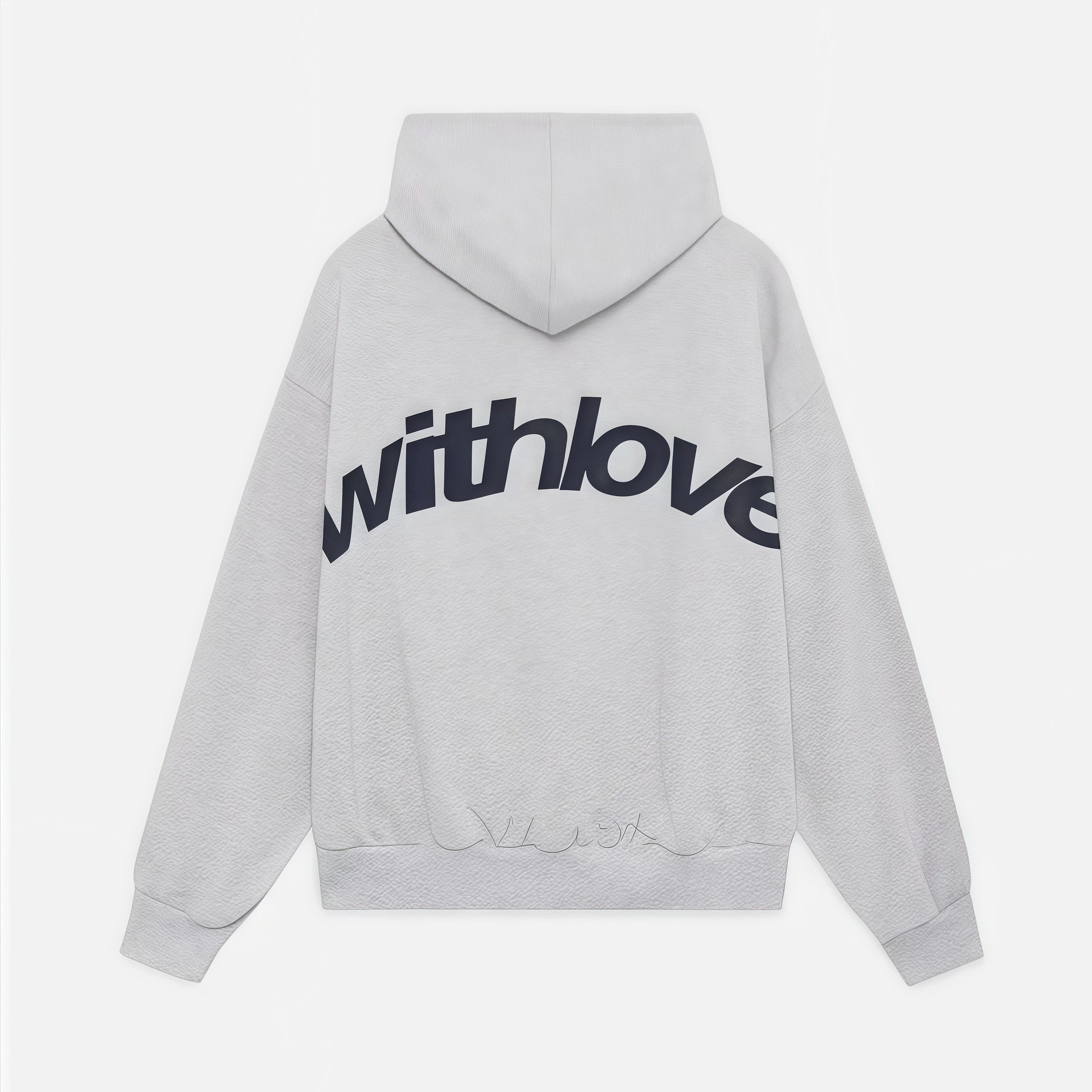 Unisex With Love casual comfortabele hoodie