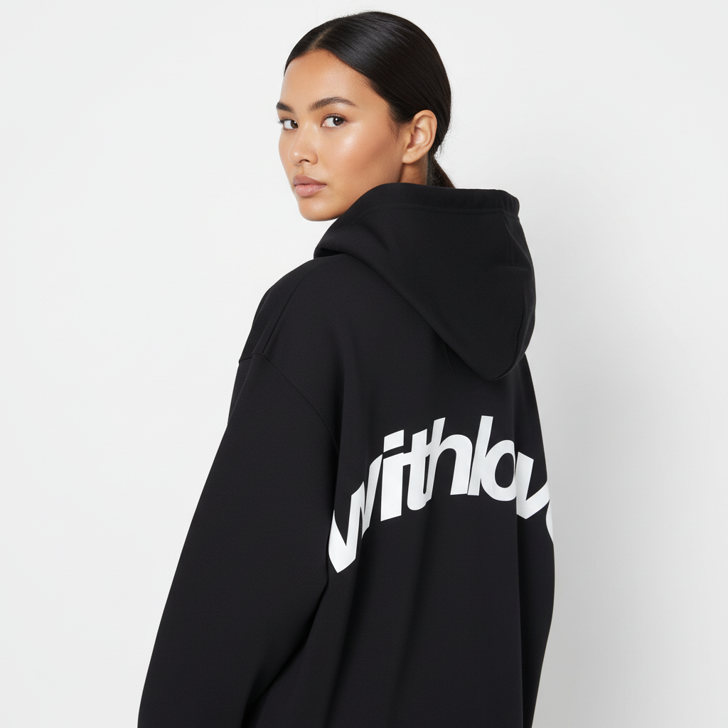 Unisex With Love casual comfortabele hoodie