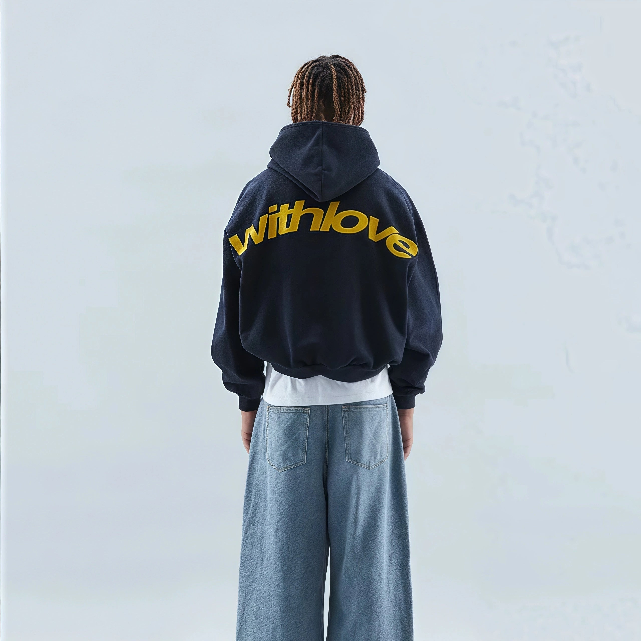 Unisex With Love casual comfortabele hoodie