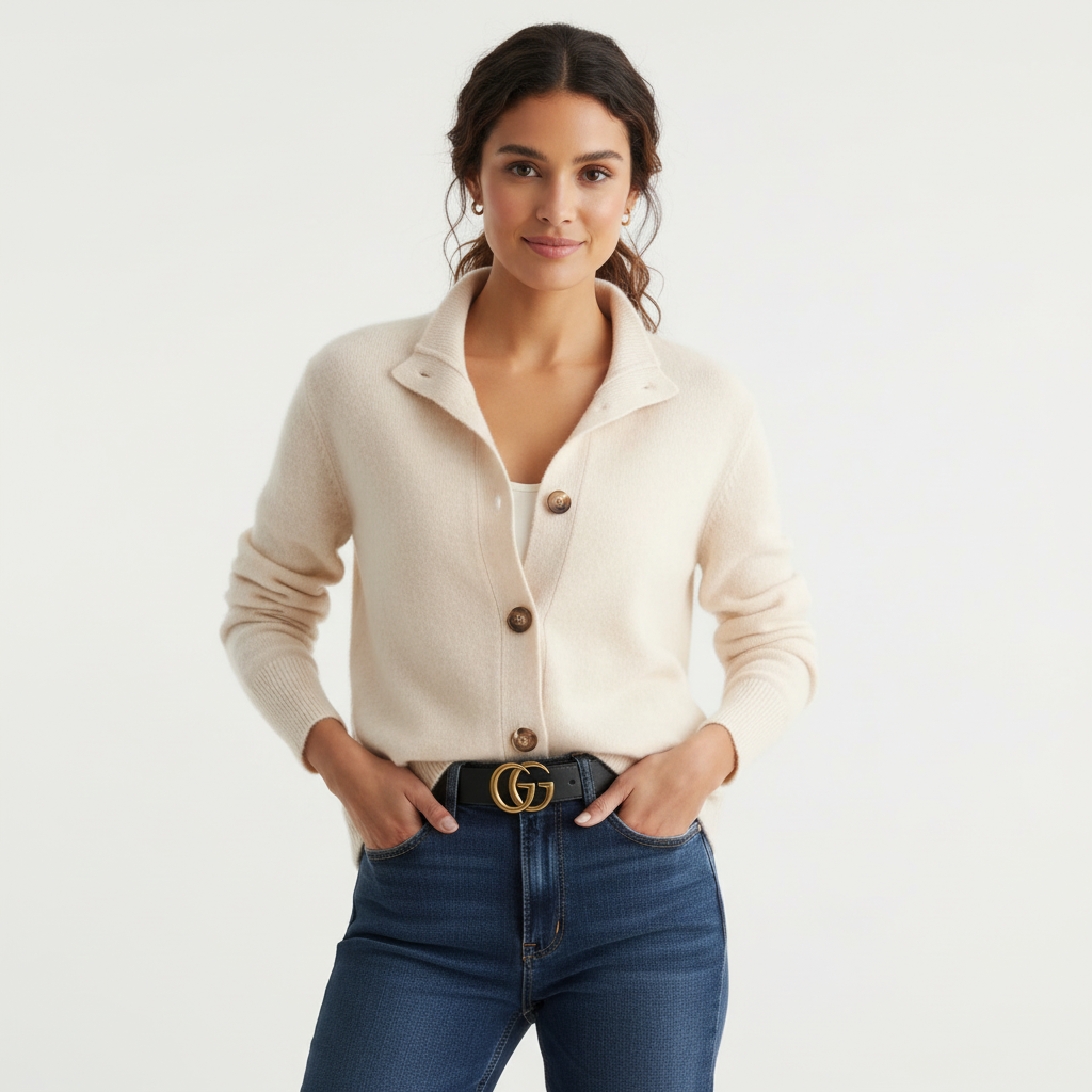 Verfijnde gebreide cardigan – Helena