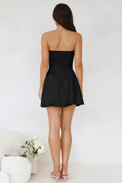 Verleidelijke strapless mini jurk - Isabelle