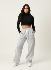 Vintage joggingsbroek met strepen