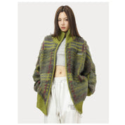 Vintage oversized fluffy vest – Artemis