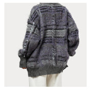 Vintage oversized fluffy vest – Artemis
