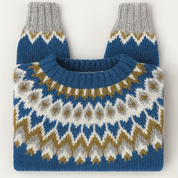 Vintage retro gebreide pullover trui voor dames – Cassandra