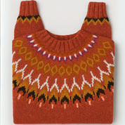 Vintage retro gebreide pullover trui voor dames – Cassandra