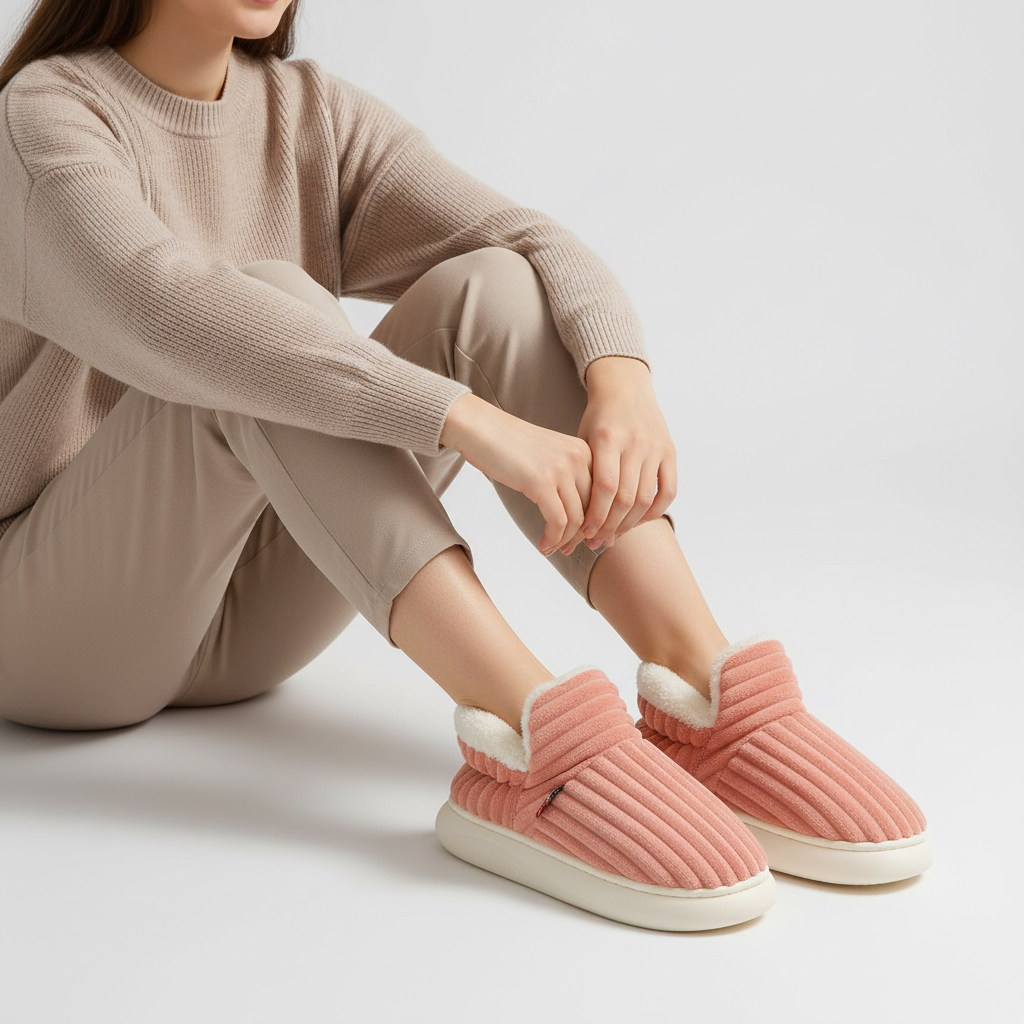 Warme Pantoffels Met Zachte Voering