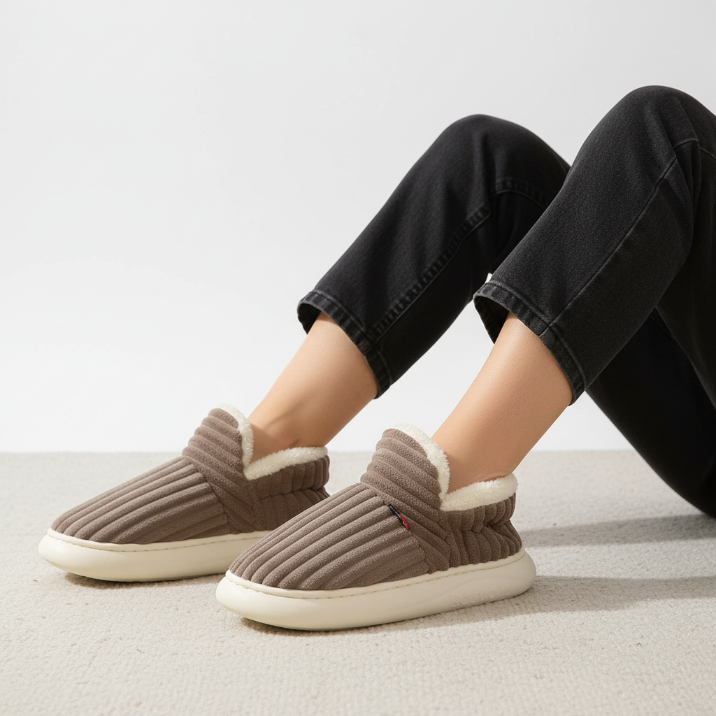 Warme Pantoffels Met Zachte Voering