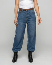 Wide leg jeans met studs - Vivid