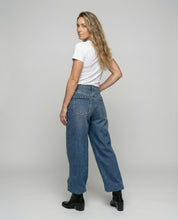Wide leg jeans met studs - Vivid