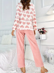 Schattige fleece pyjamaset voor dames – Eve