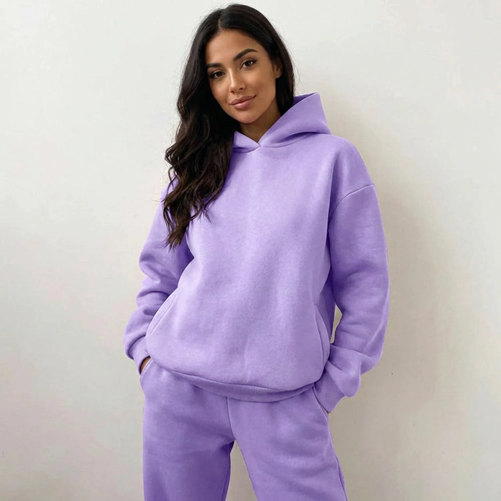 Zachte oversized loungewear set voor dames – Mila
