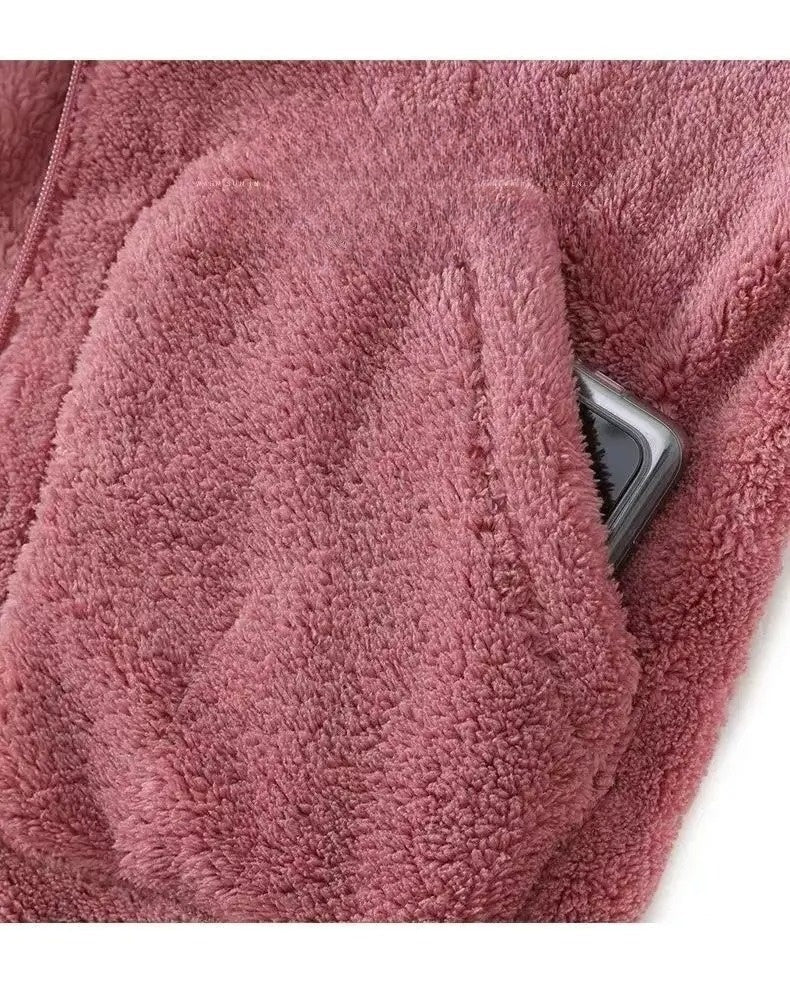 Zachte teddy dames hoodie  – Aria