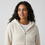 Zachte teddy dames hoodie  – Aria