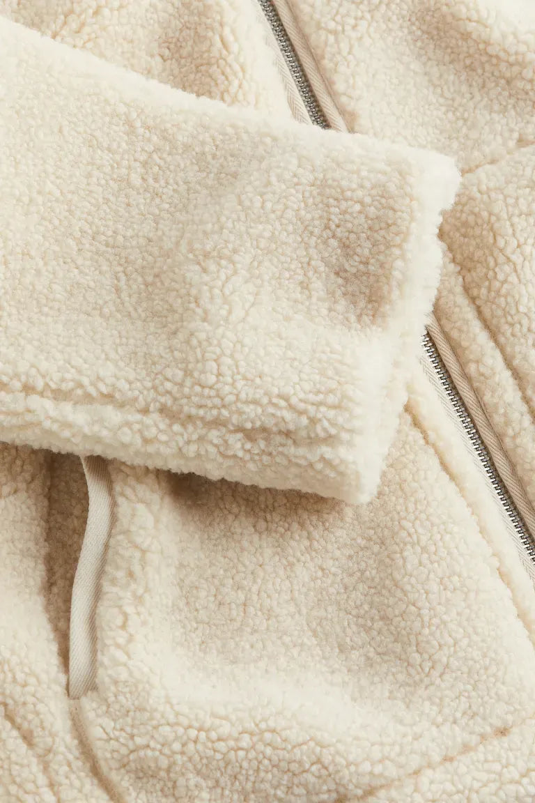 Zachte teddy damesjas - Paige