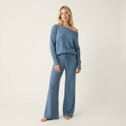 Zachte two-piece lounge set met relaxte pasvorm voor dames – Harper