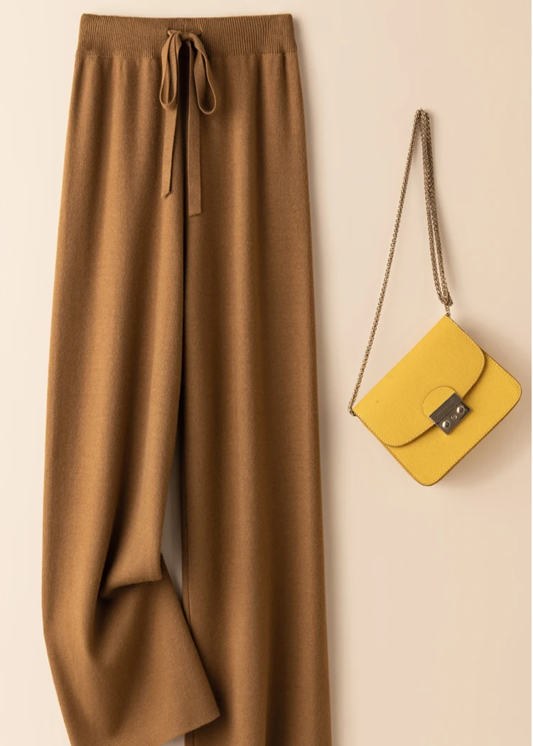 Zachte wide-leg damesbroek – Aurelle