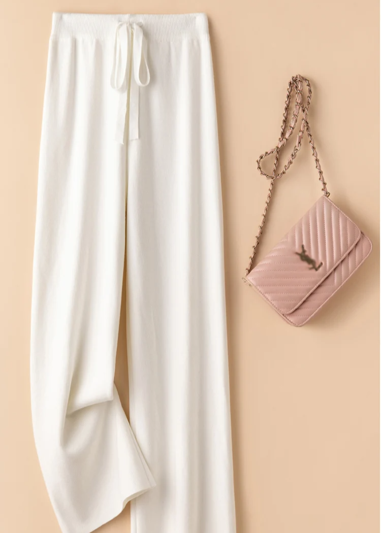 Zachte wide-leg damesbroek – Aurelle