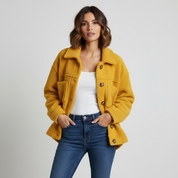 Zacht trendy dames jasje – Elin