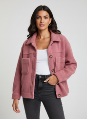 Zacht trendy dames jasje – Elin