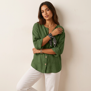 Noor, elegant en zacht overhemd voor een stijlvolle en comfortabele look
