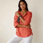 Noor, elegant en zacht overhemd voor een stijlvolle en comfortabele look