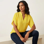 Zomerblouse met V-hals – Aurélie