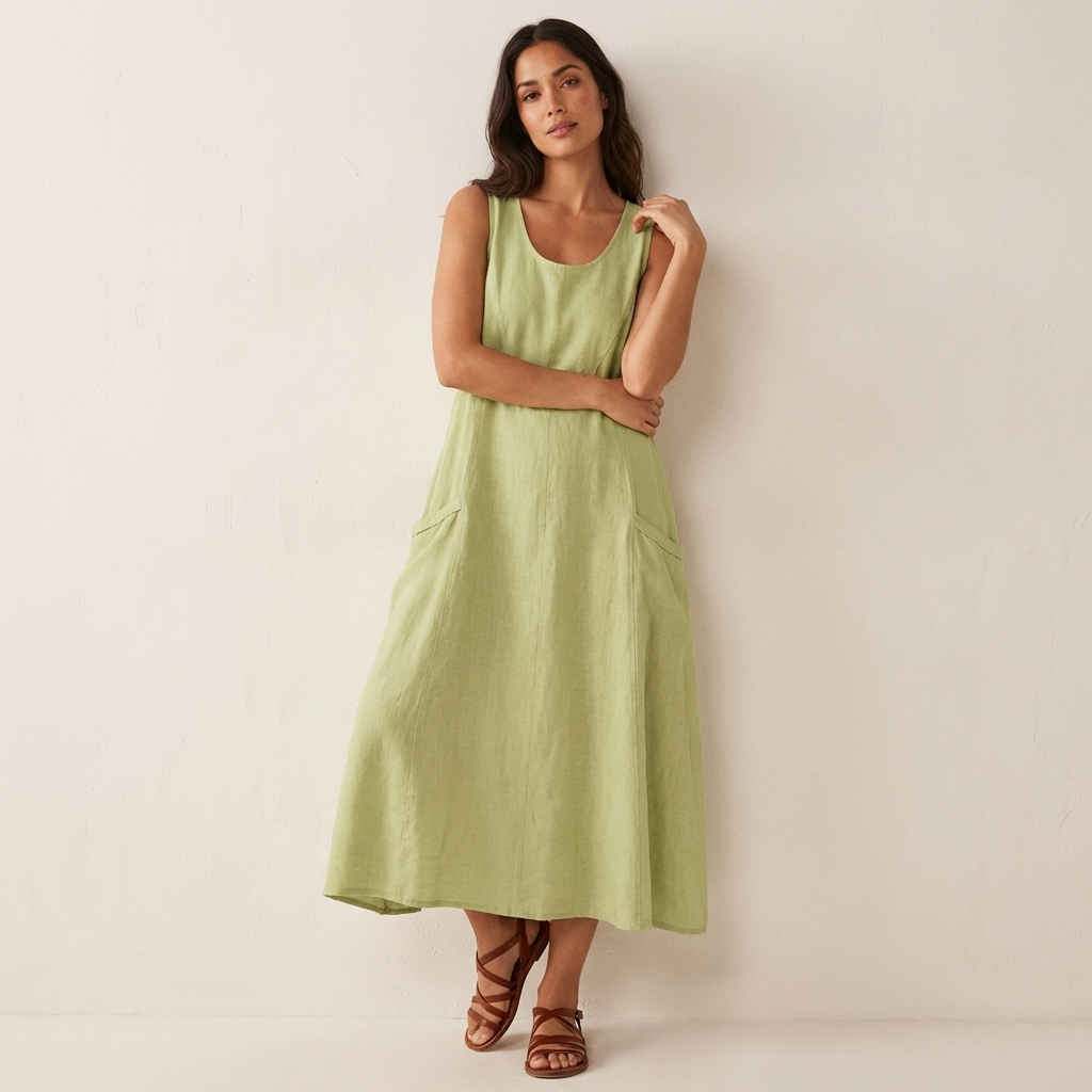 lichte en comfortabele jurk met een luchtige pasvorm voor een stijlvolle en moeiteloze look