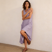 lichte en comfortabele jurk met een luchtige pasvorm voor een stijlvolle en moeiteloze look