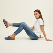 comfortabele en ergonomische damespantoffels met optimale ondersteuning.