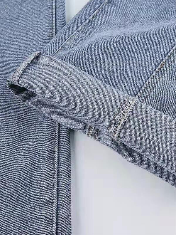 Flare jeans met sterdetail